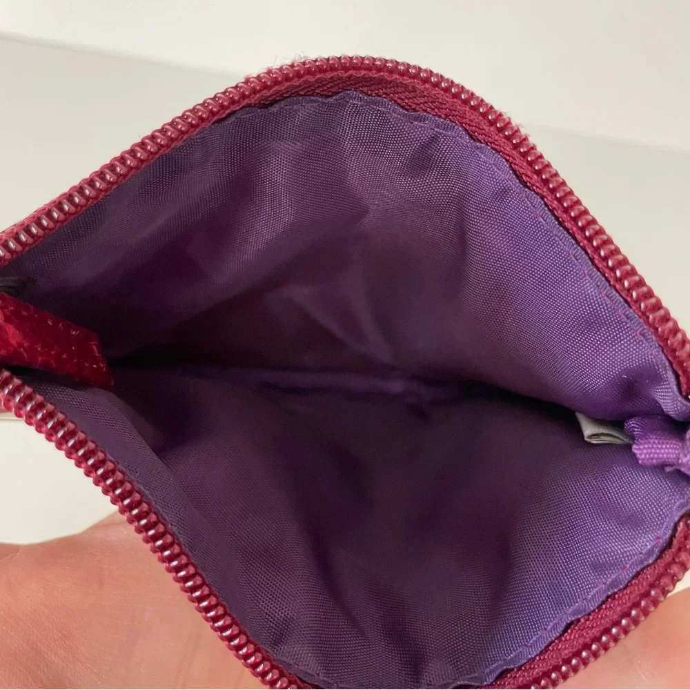 Red Mini Clutch Coin Purse Wallet Snake Mobwife Evening Formal Dark Academia